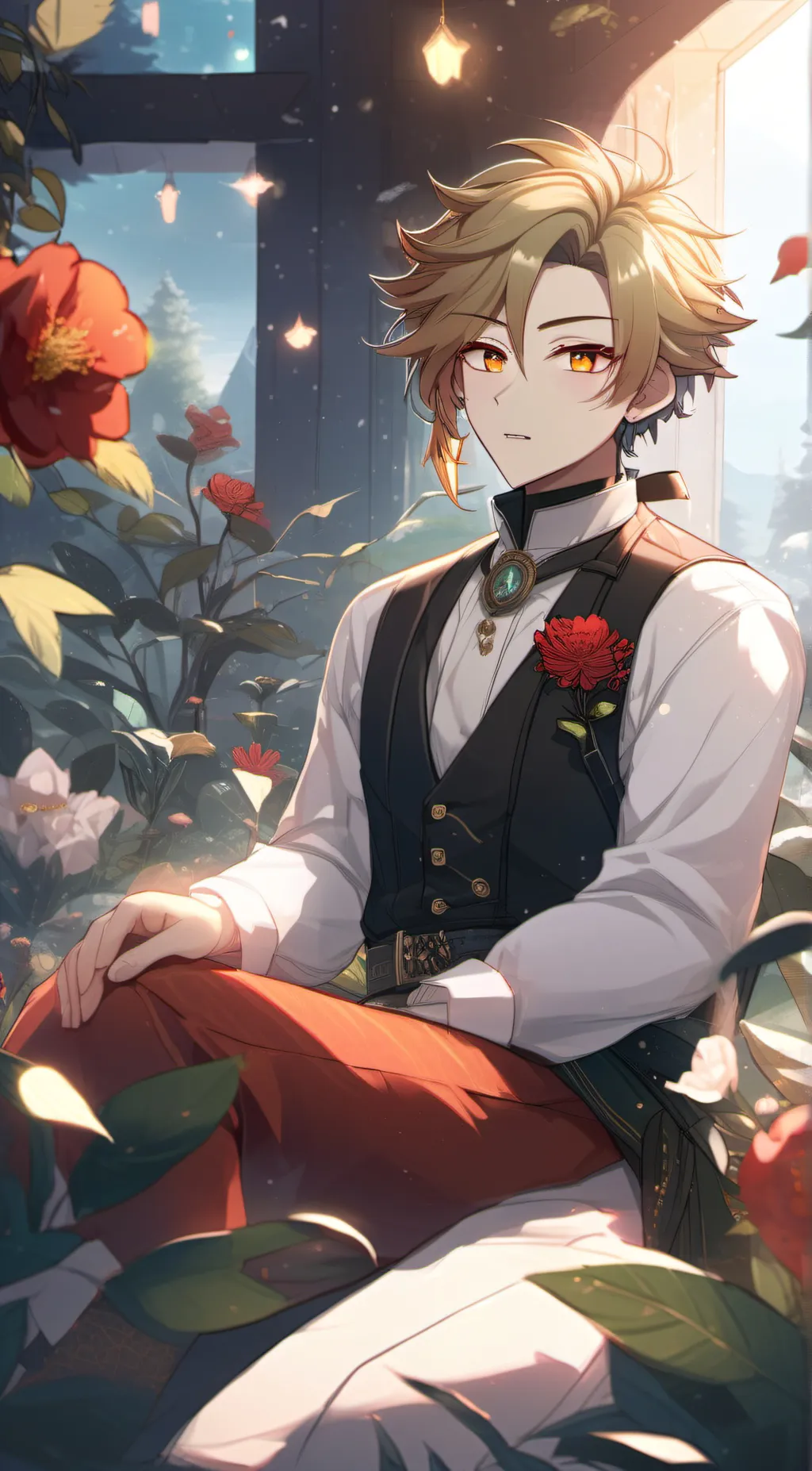 ai character: Hawks (Keigo) background