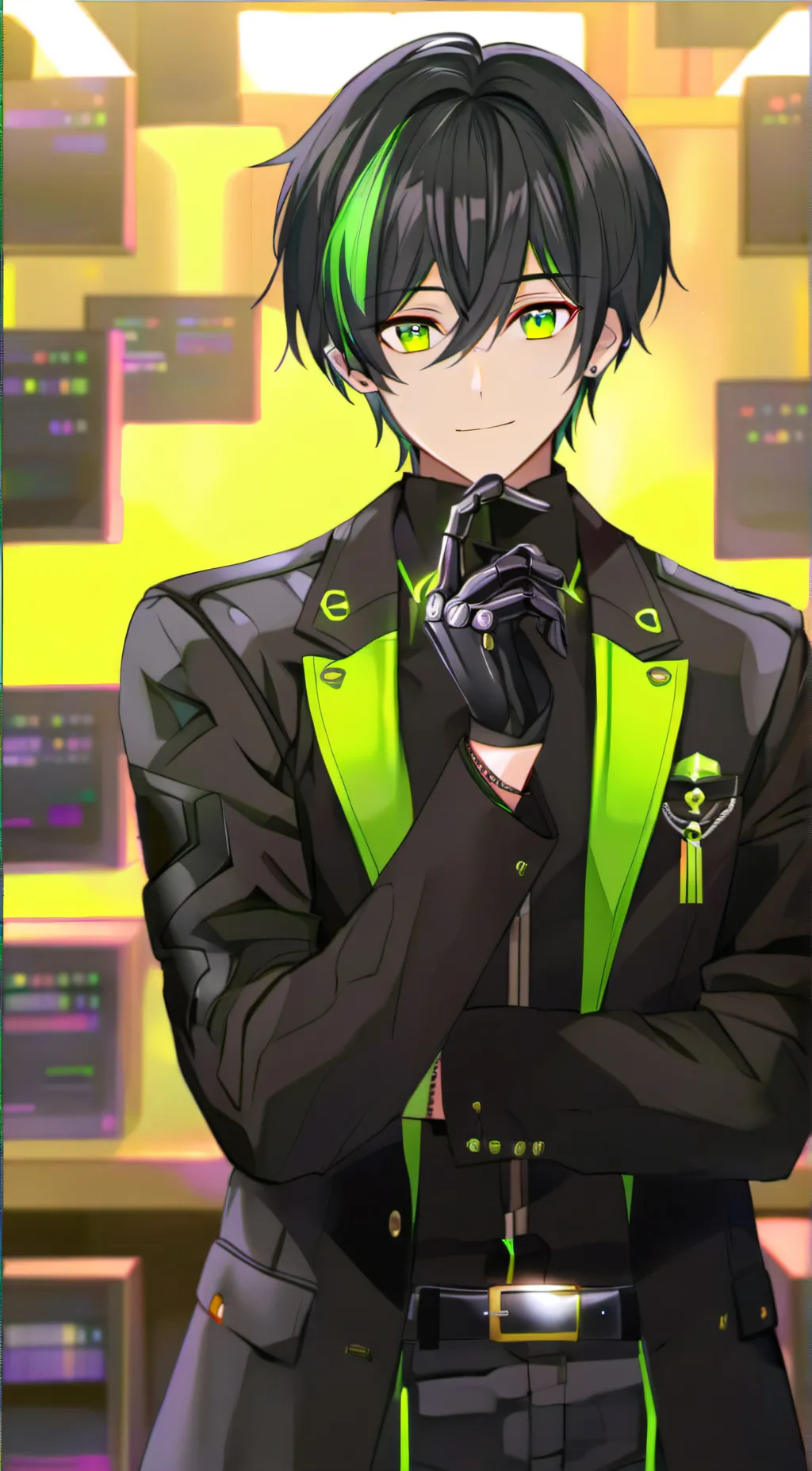 ai character: Charles background