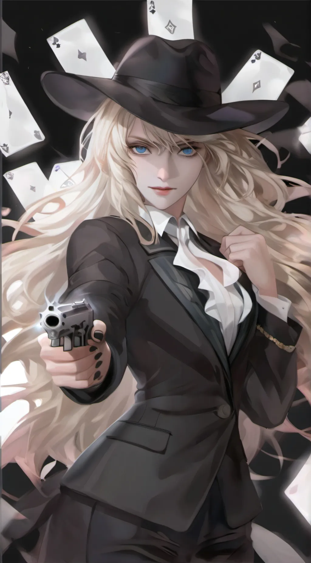 ai character: Mary the Gangster background