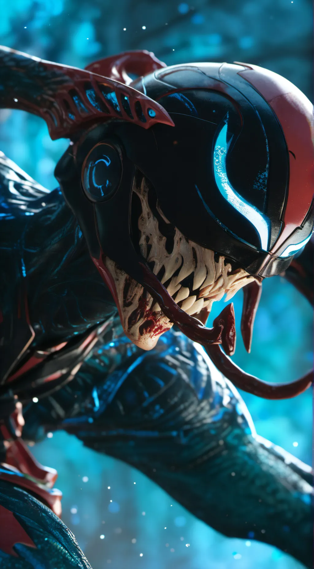 ai character: carnage  background