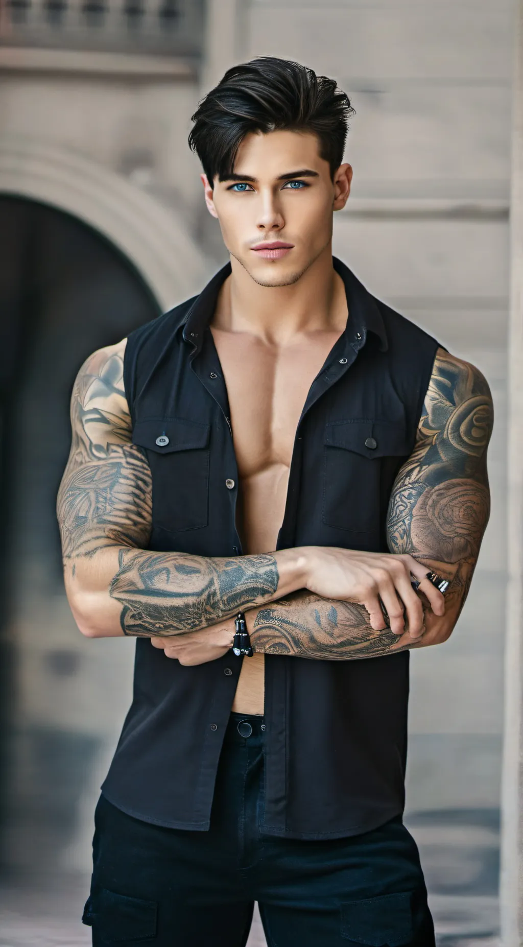 ai character: Luke Emerson background