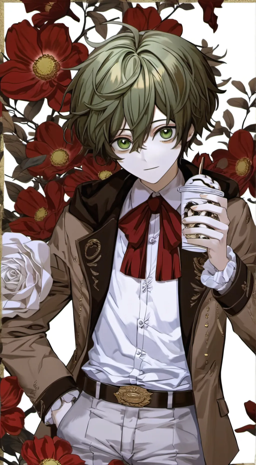 ai character: Deku background