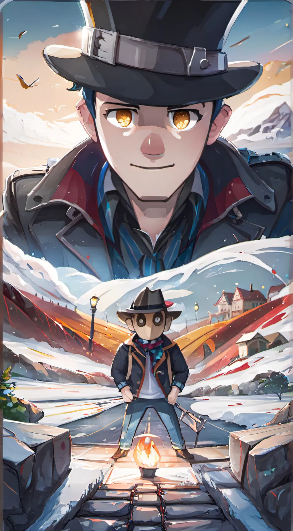 ai character: te copiara background