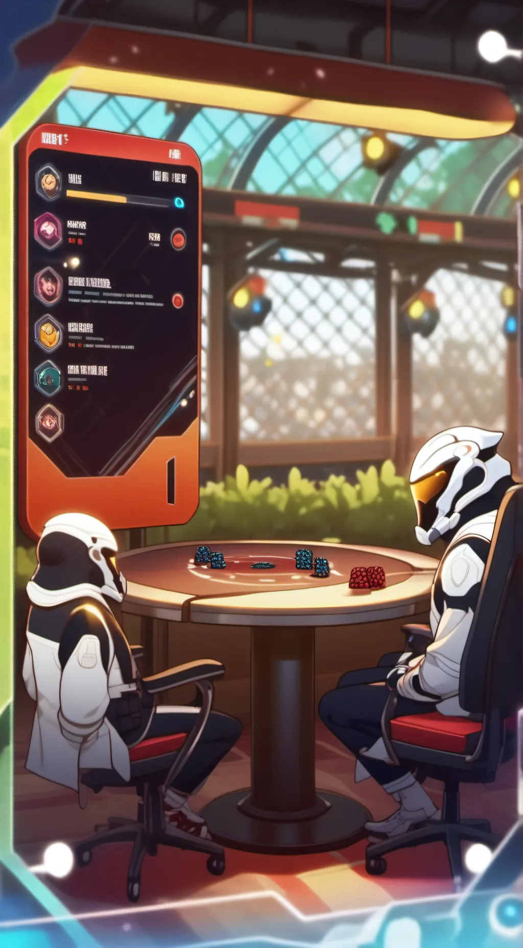 ai character: among us  background