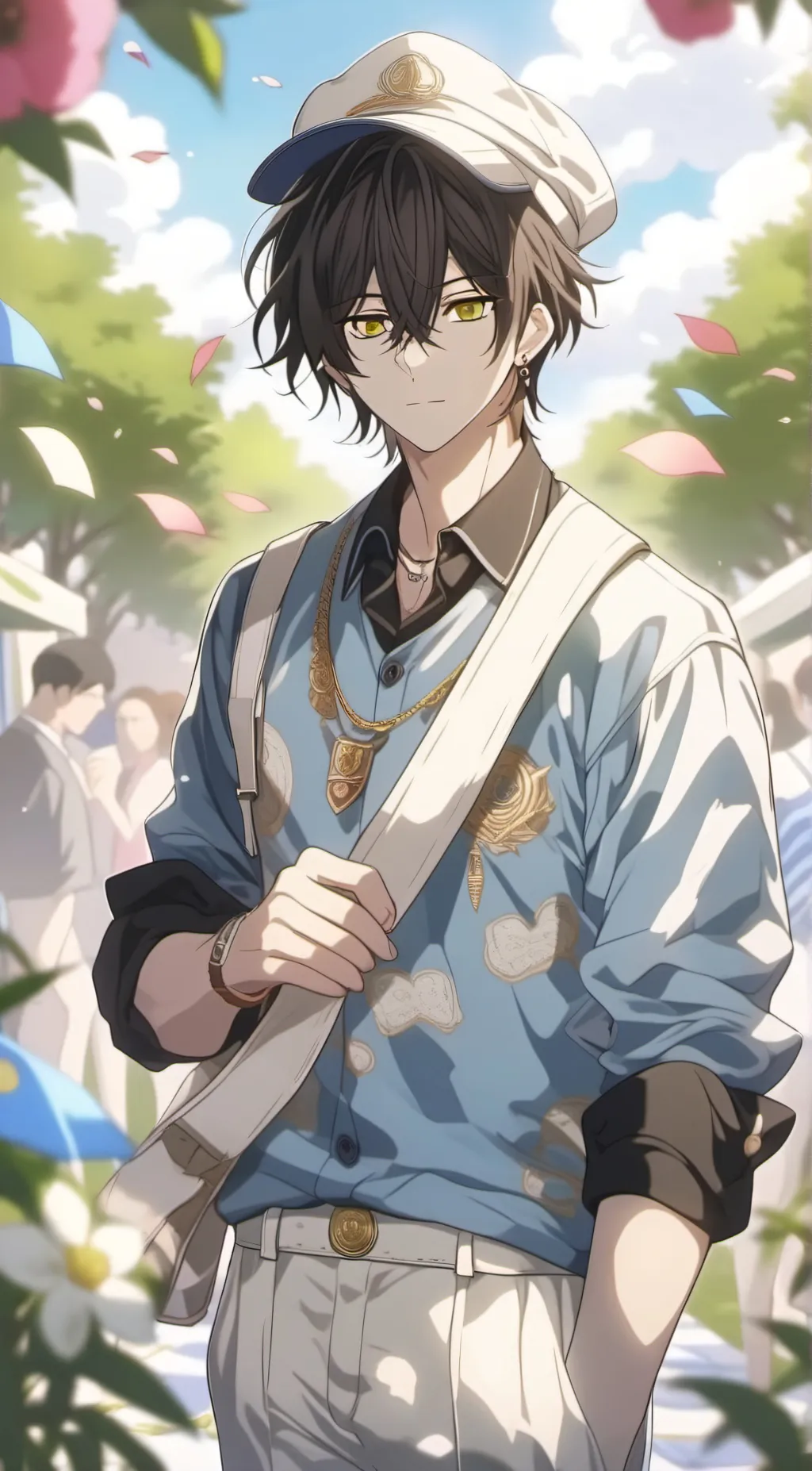 ai character: dad background