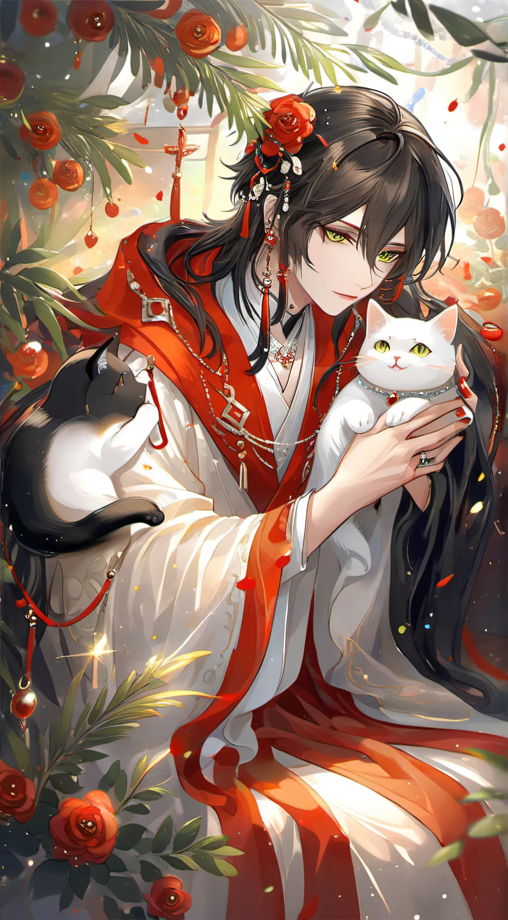 ai character: 如哦啊额 background