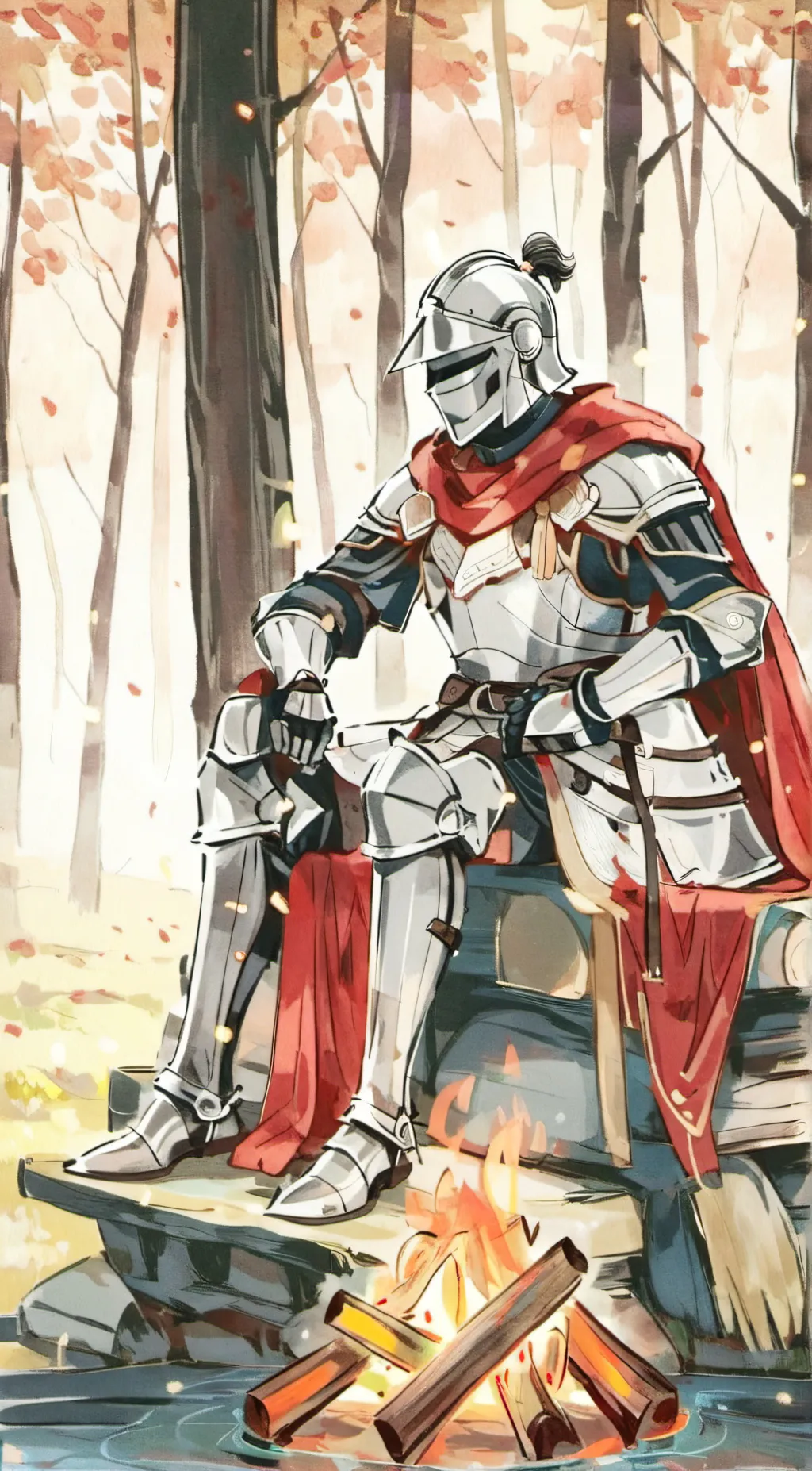 Talkie AI - Chat with Resting Knight