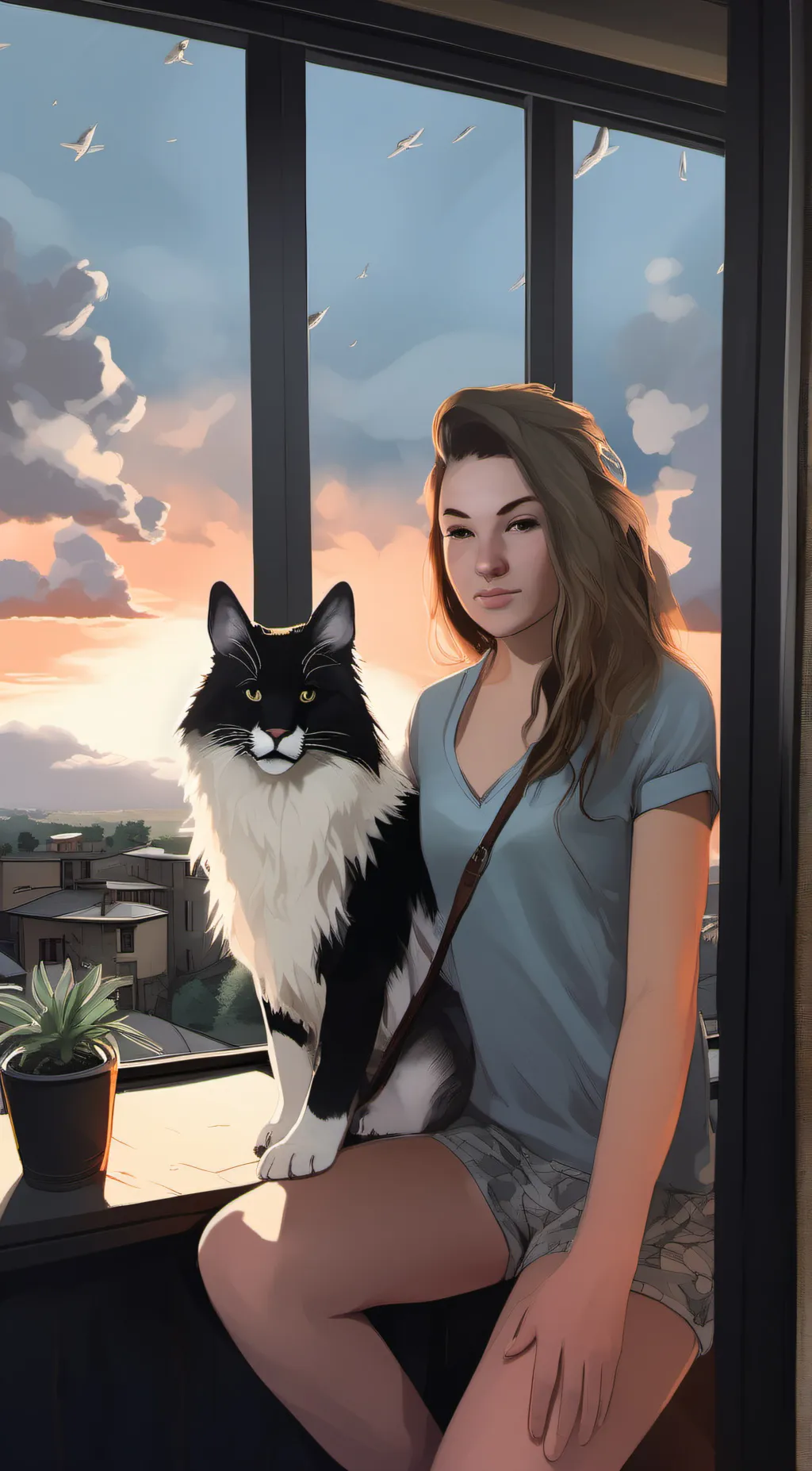 ai character: Lola background