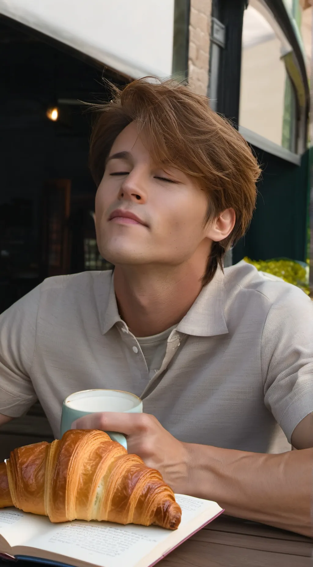 ai character:  Max background