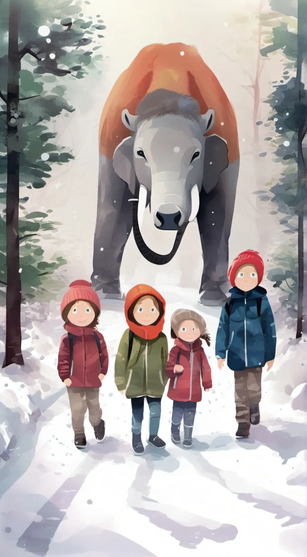 ai character: south park kids background