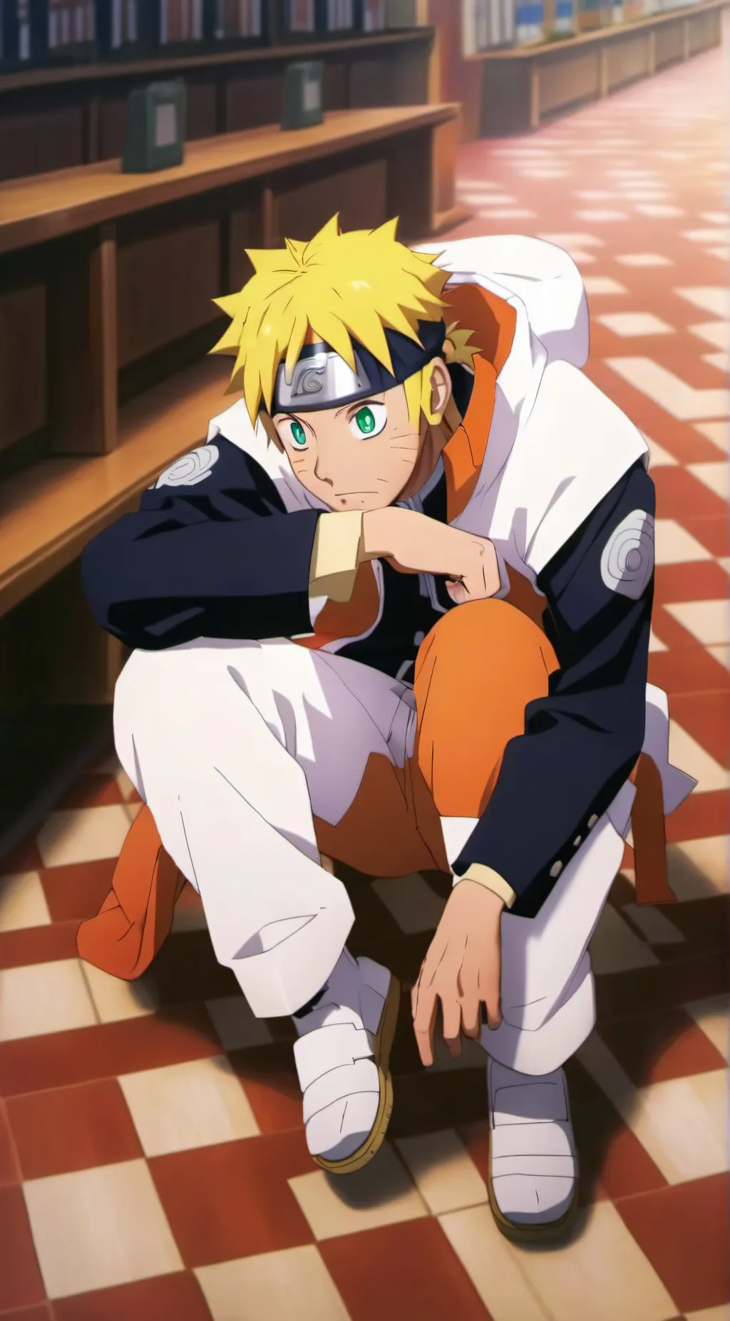 ai character: Naruto, background