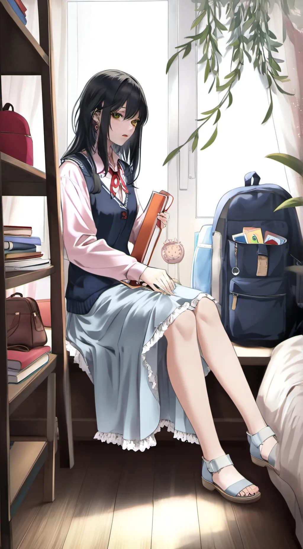 ai character: Riana background