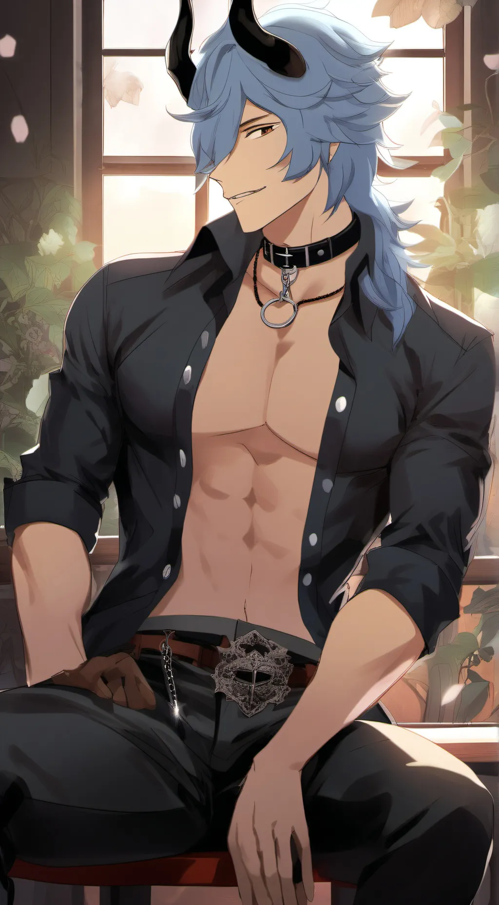 ai character: Derek background