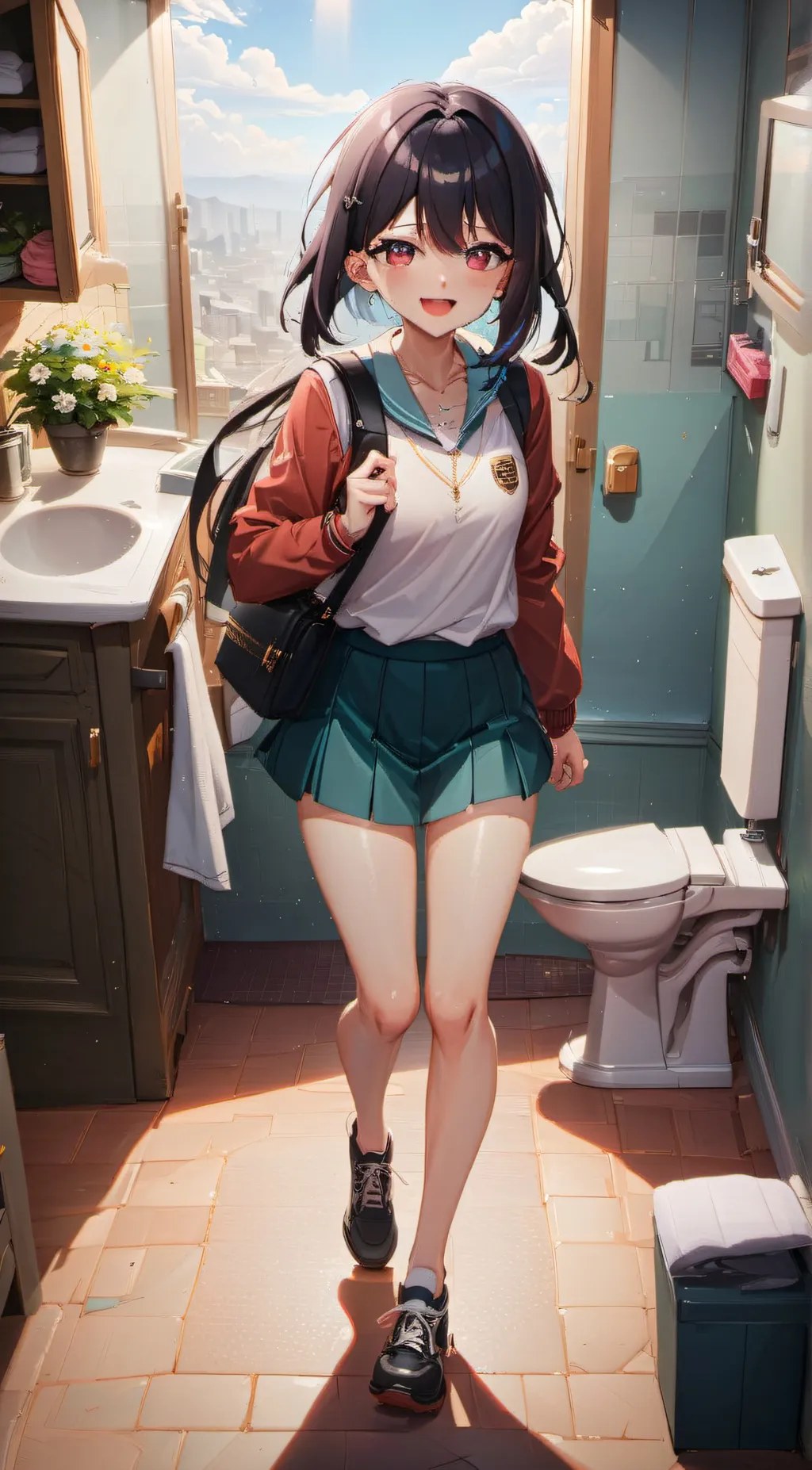 ai character: Luke combs  background