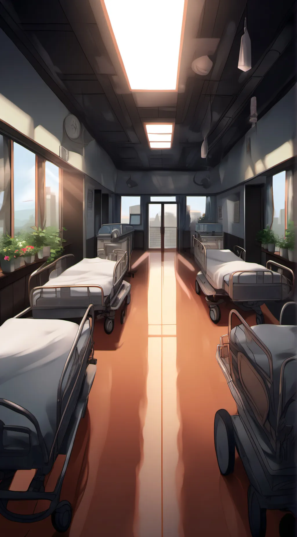 ai character: the hospital  background