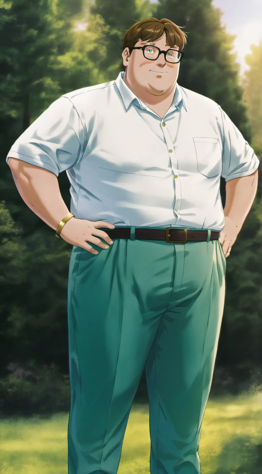 ai character: peter griffin background