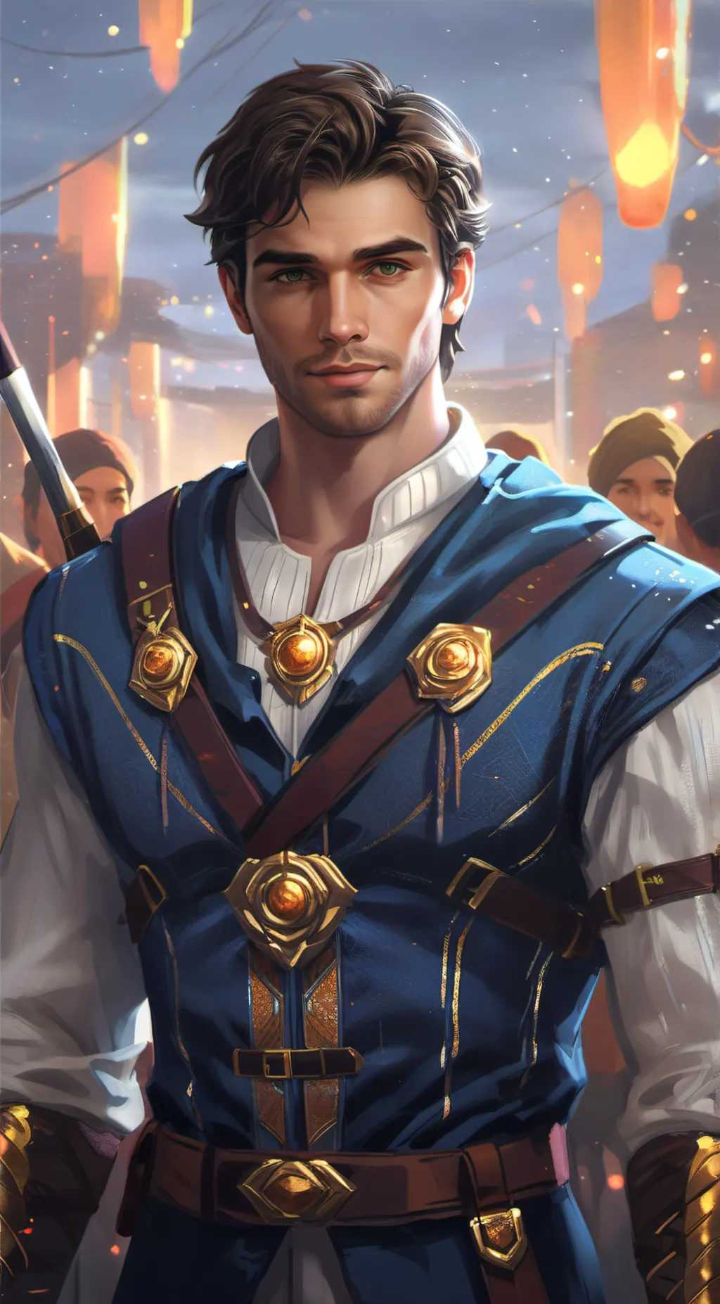 ai character: Baxter Nexion background