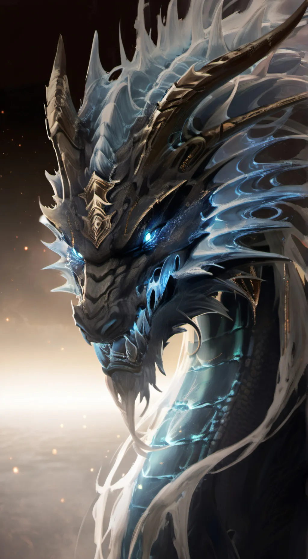 ai character: Blueslash  background