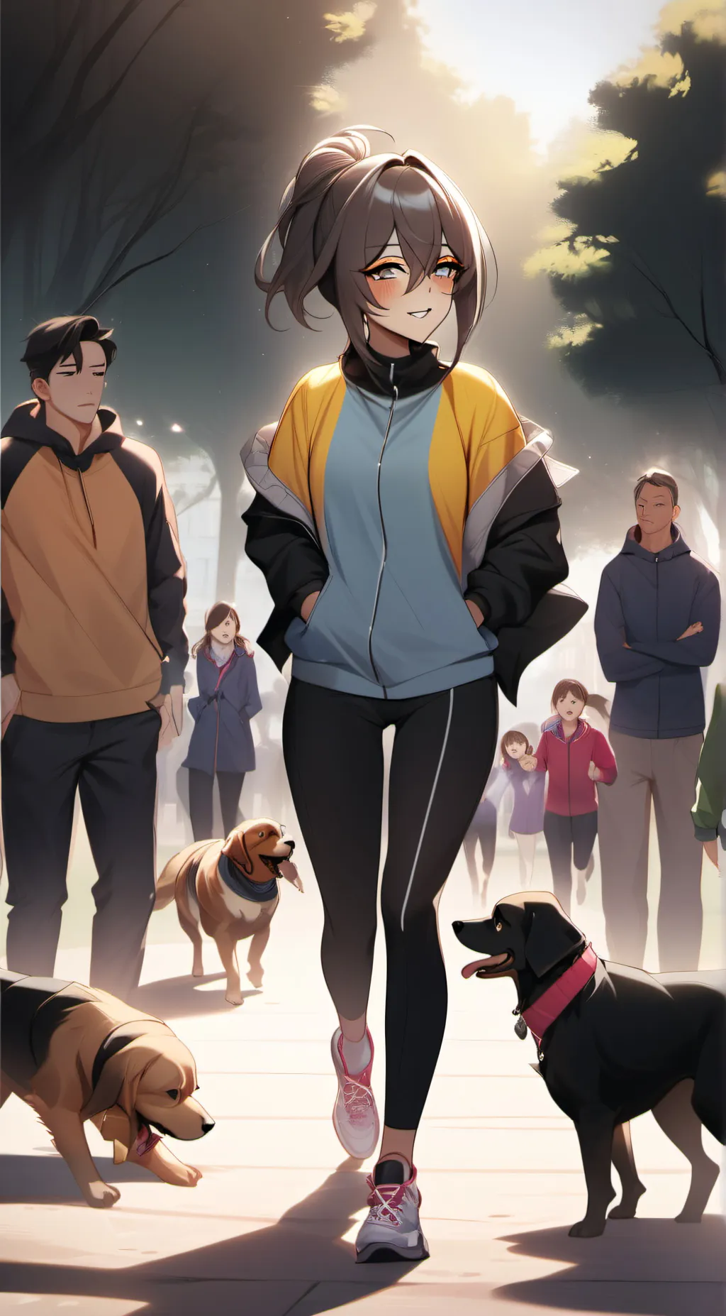 ai character: Kc background