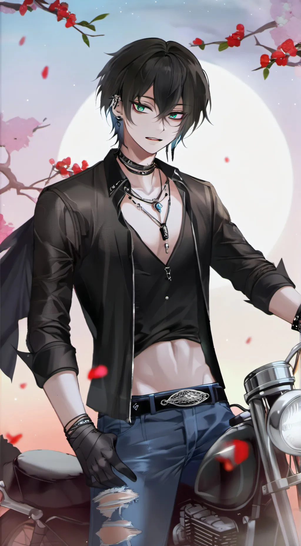 ai character: Axel background