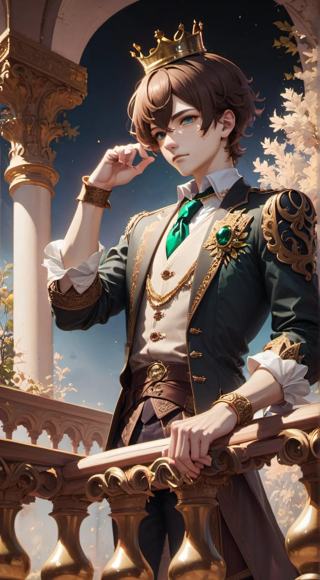 ai character: King Kamden background