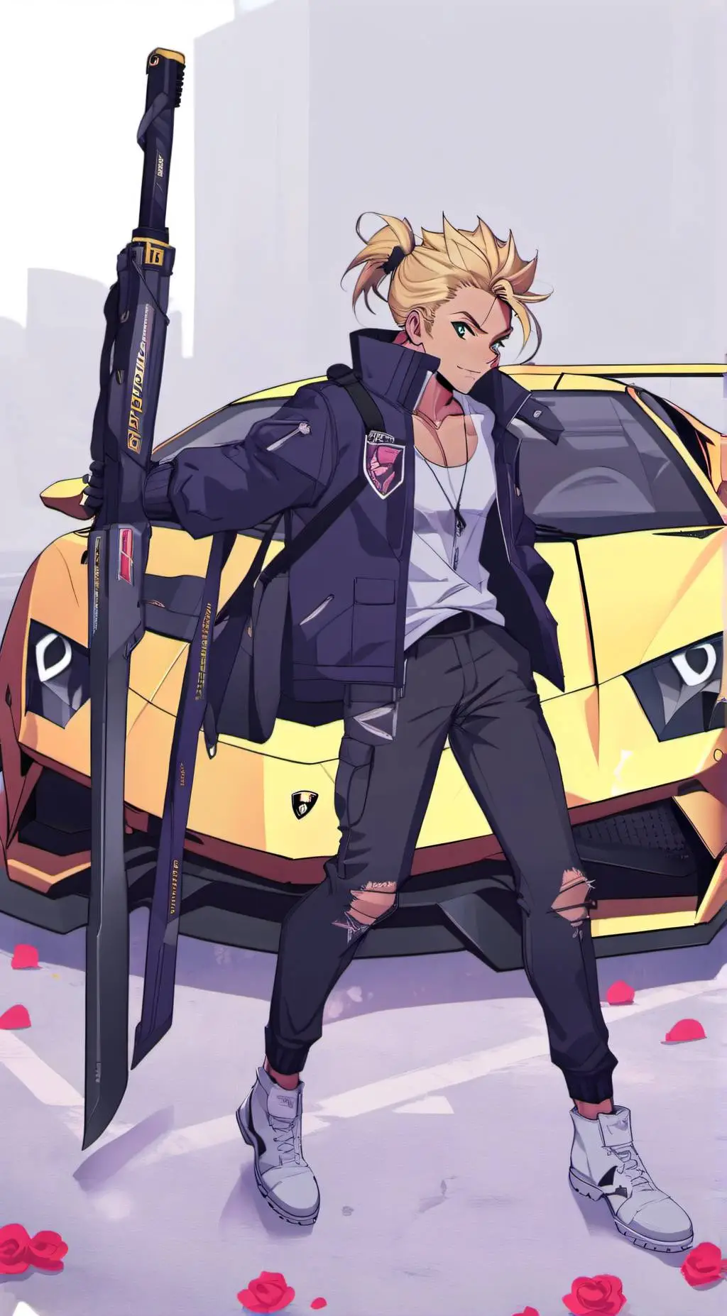 ai character: Dominique Jr. background