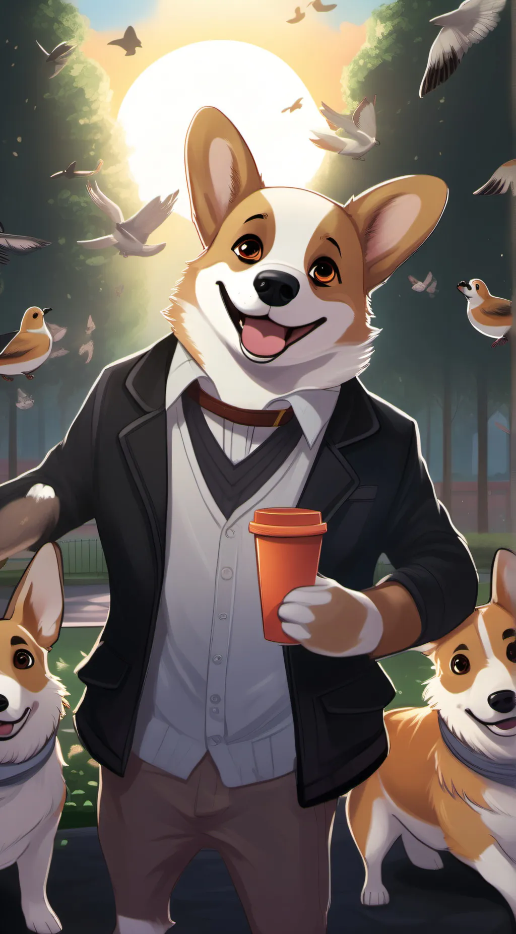 Talkie AI - Chat with King Corgi