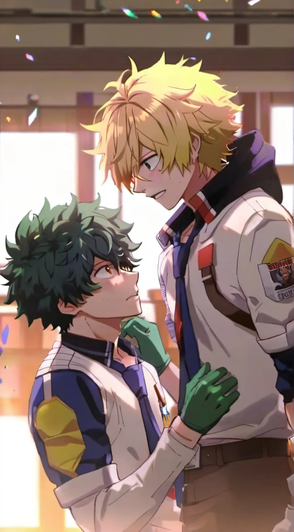 ai character: Bakugo background