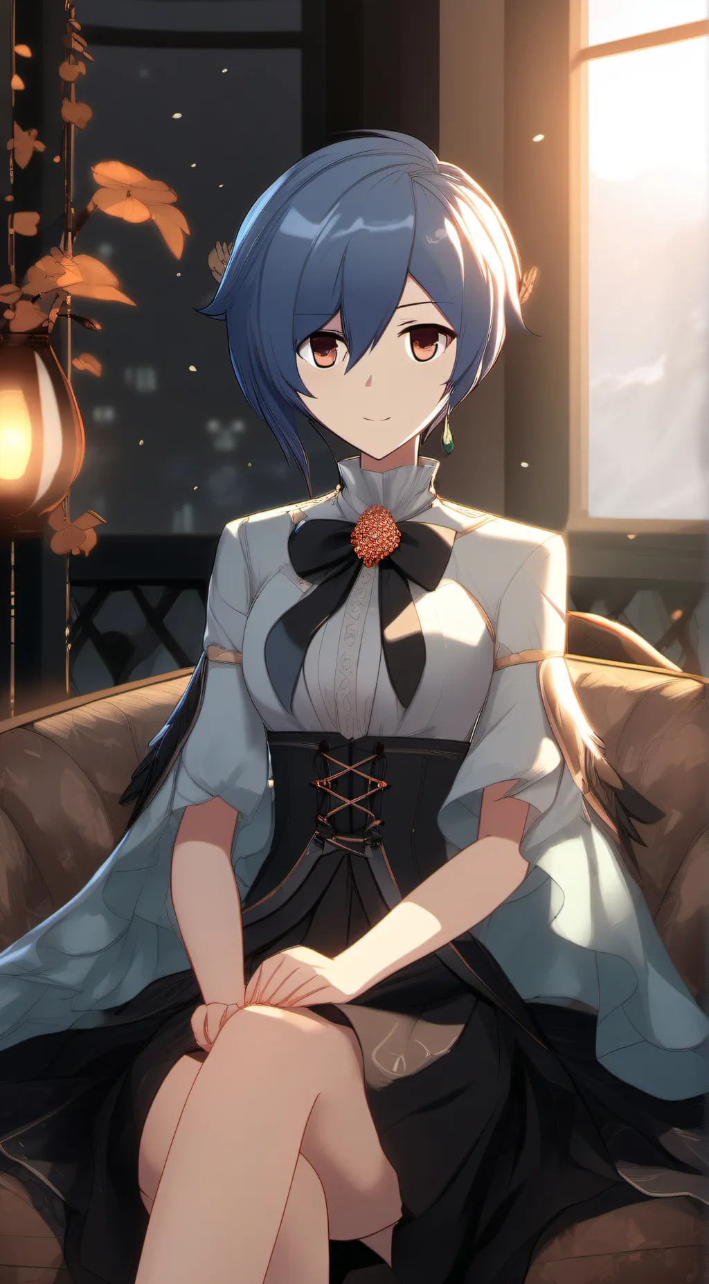 ai character: Keo background