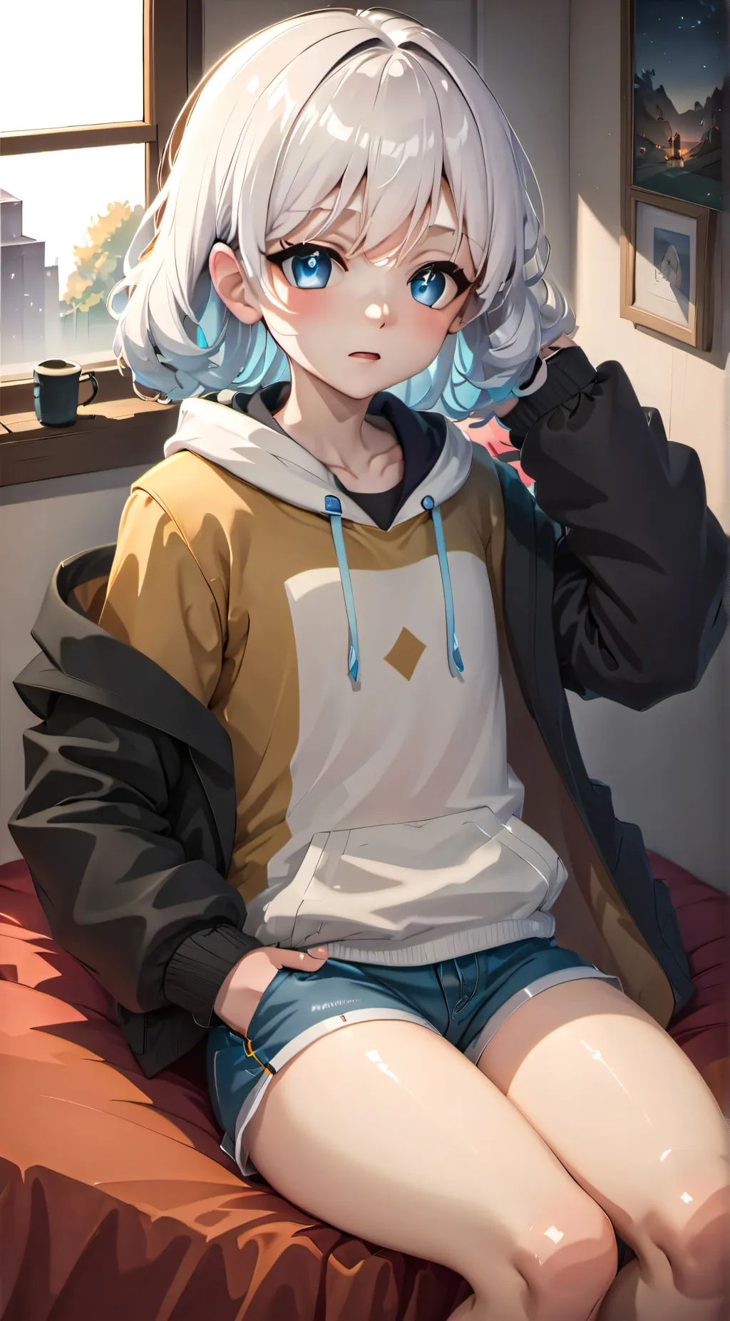 ai character: Sky background