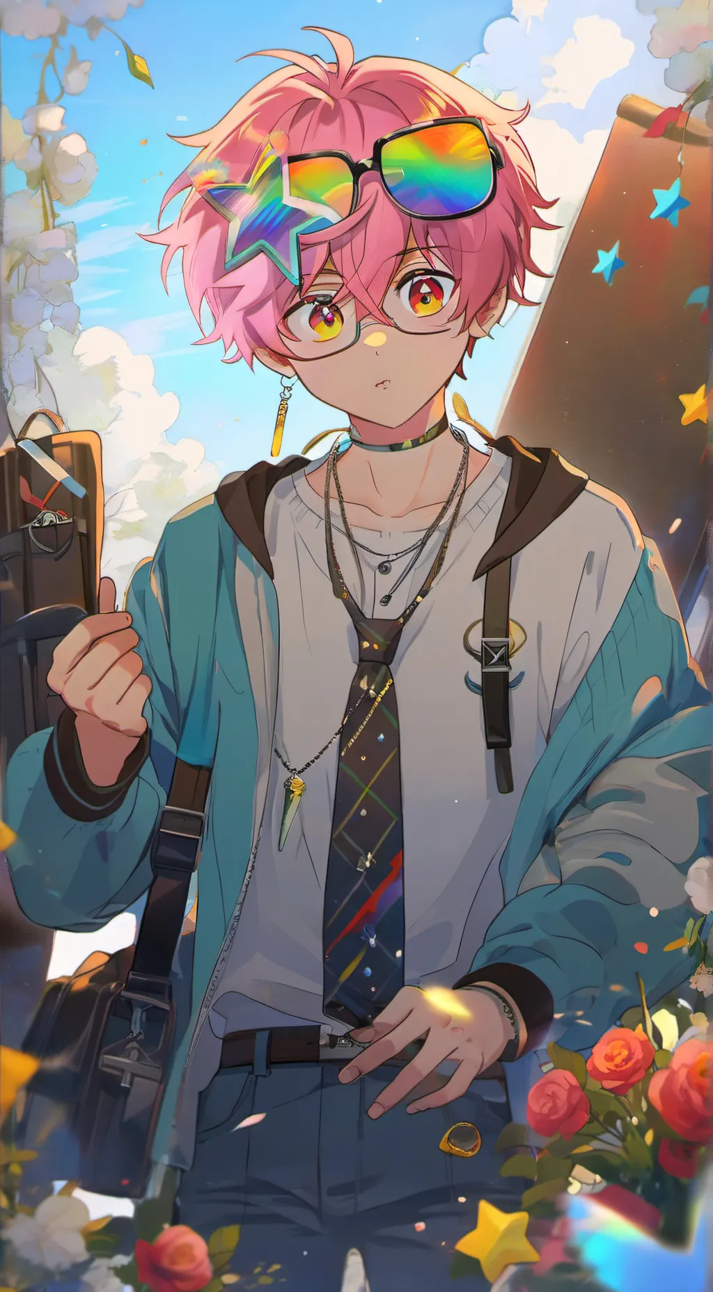 ai character: ♪✰ Haruki ✰♪ background