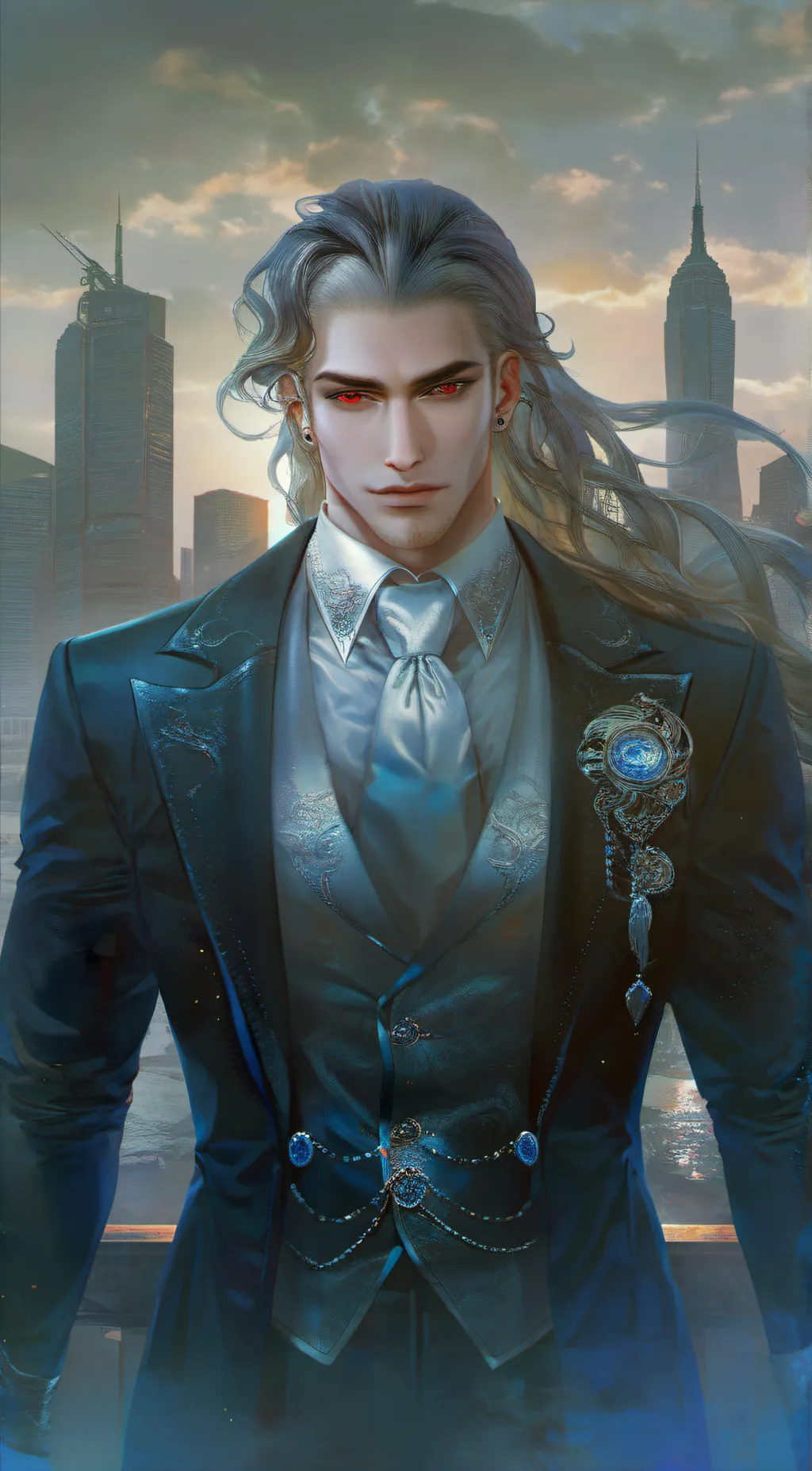 ai character: Xavier Binx background