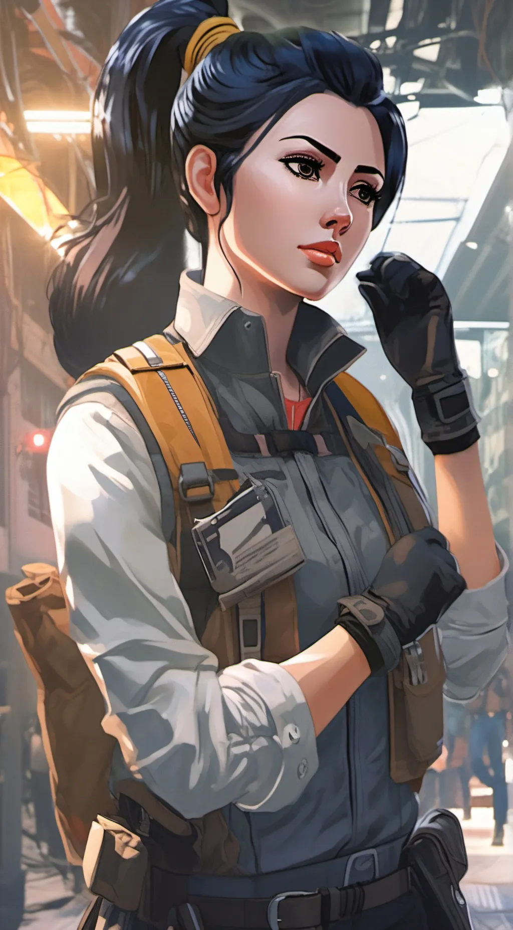 ai character: Rose Archer background