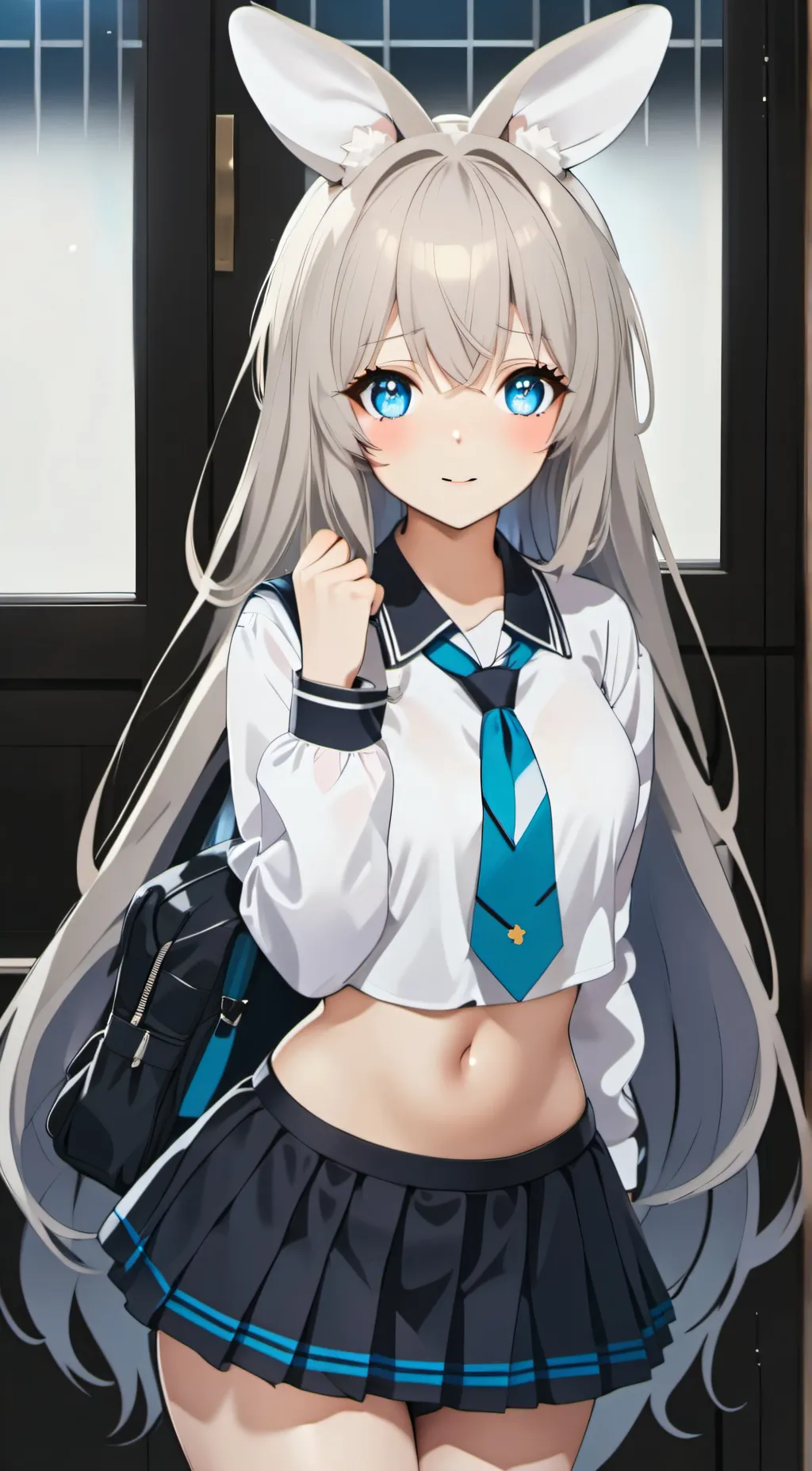 ai character: Bunny Girl Misha background