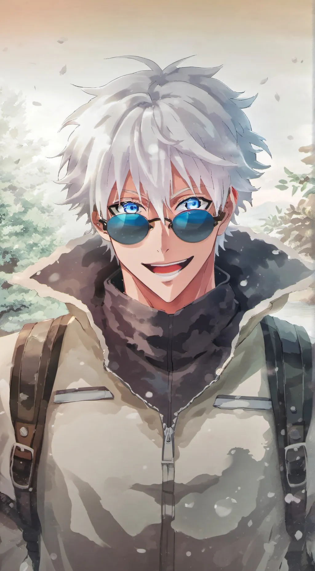 ai character: Satoru Gojo background