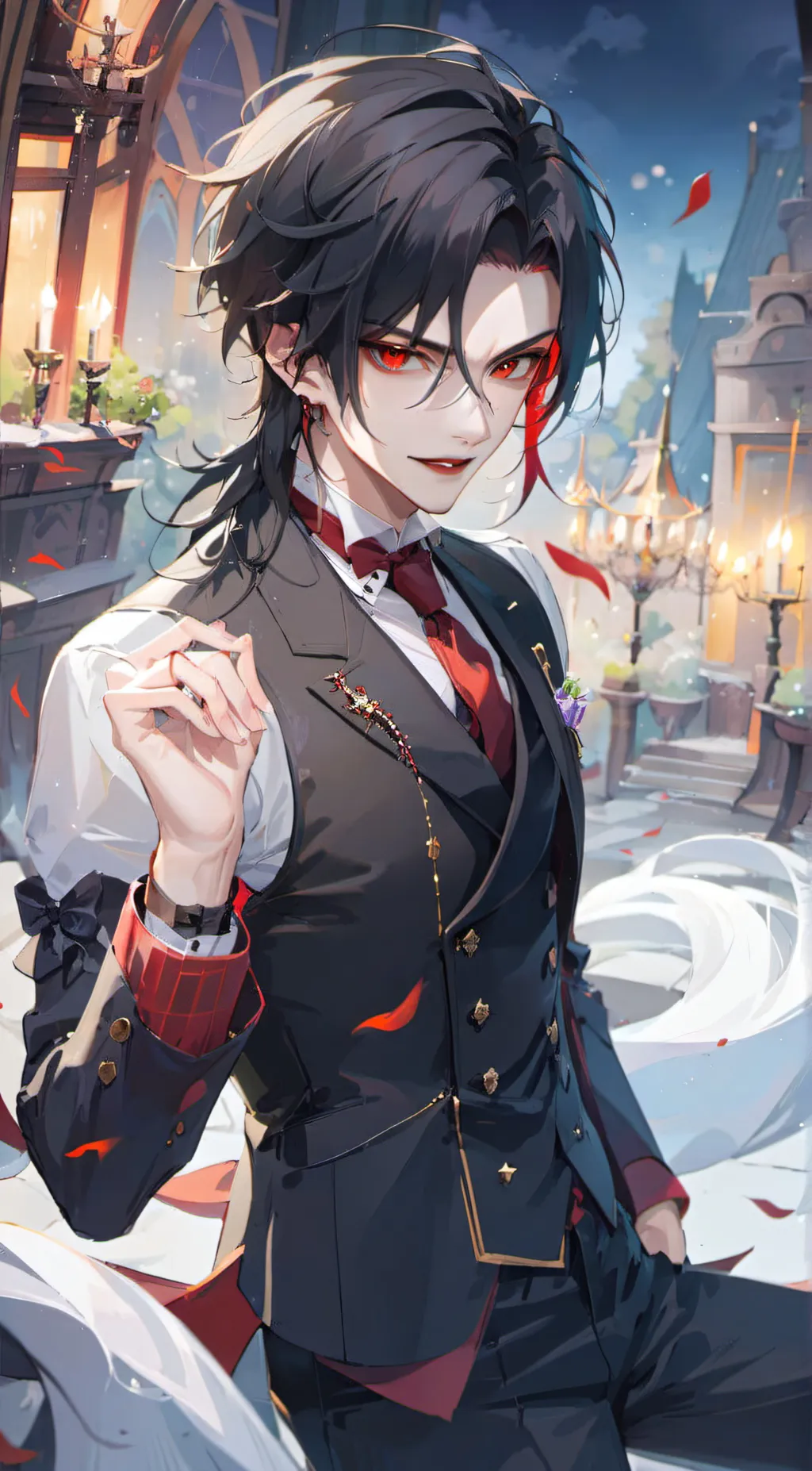 ai character: Davis background