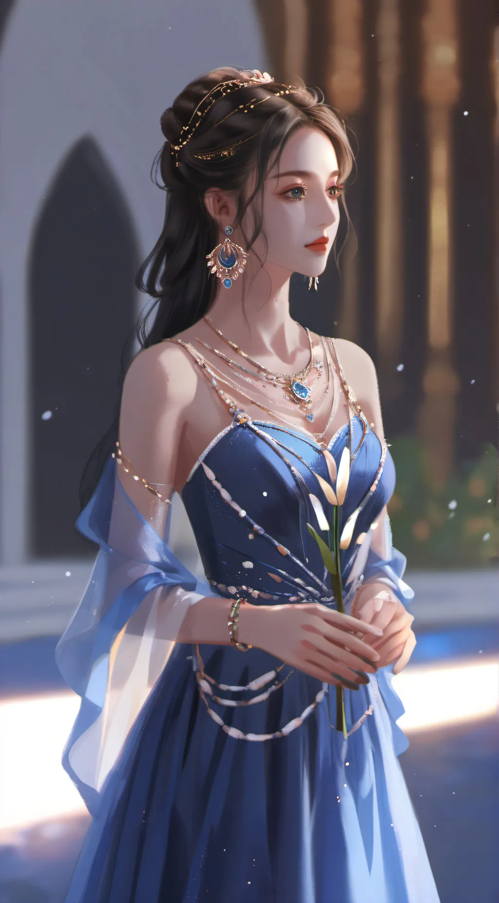 ai character: Mia background