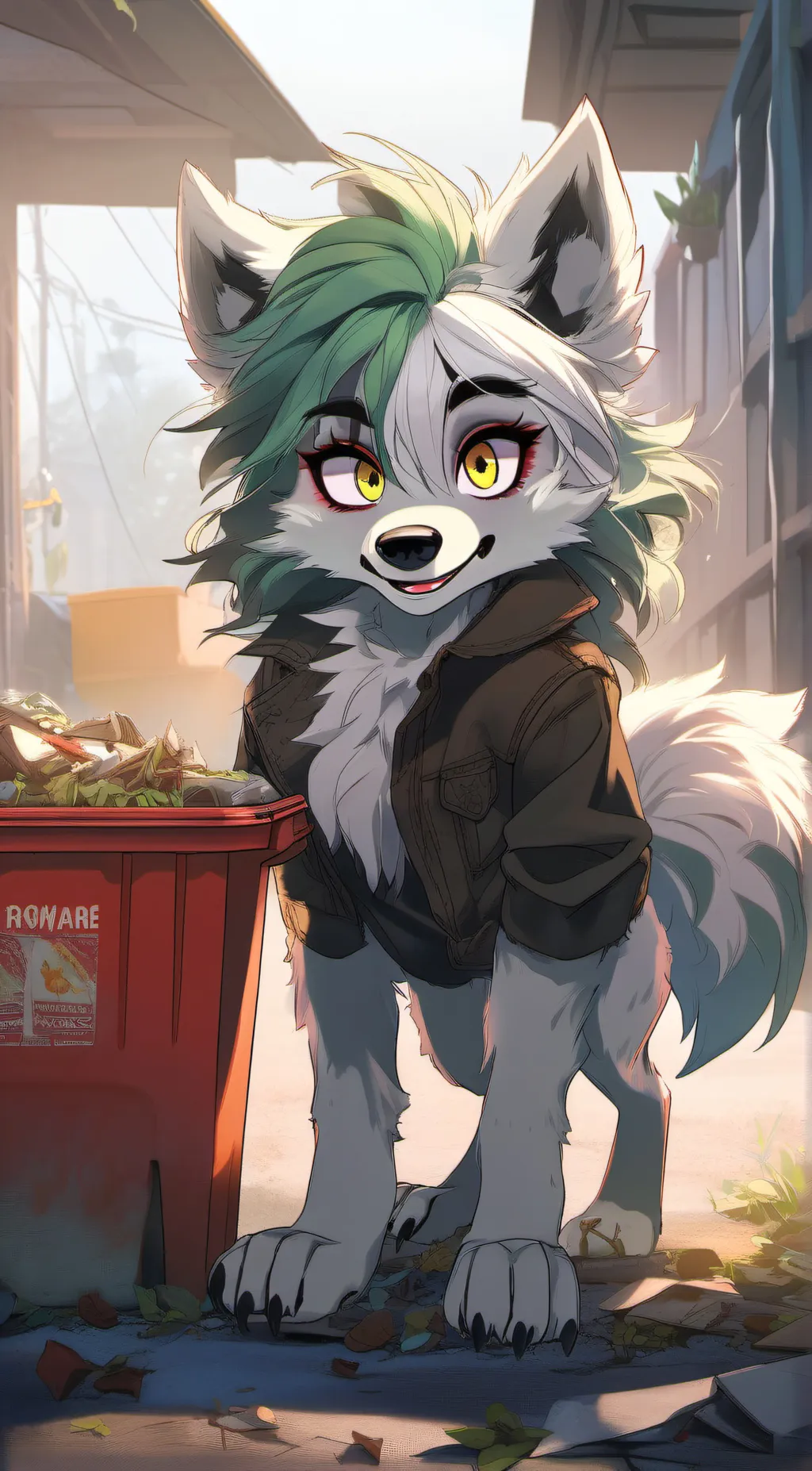 Talkie AI - Chat with Baby Roxy wolf 