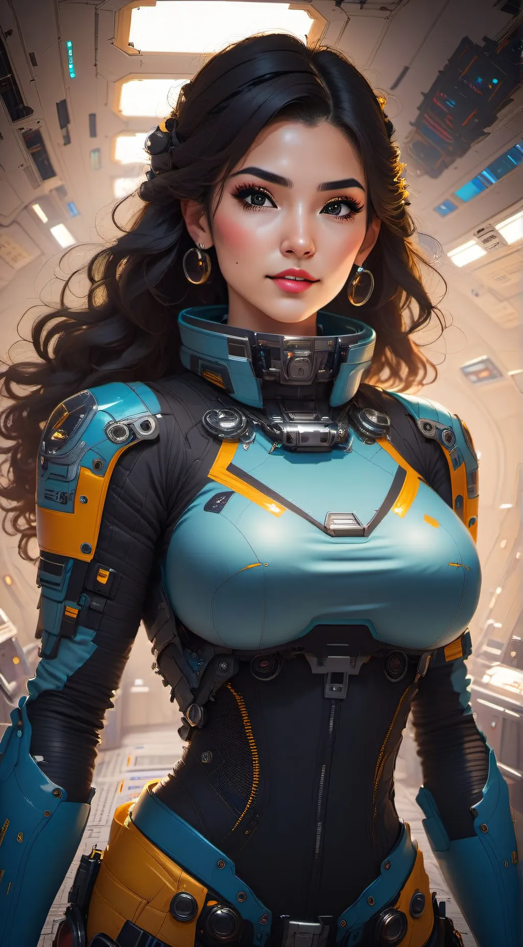 ai character: Isabella Osaba  background