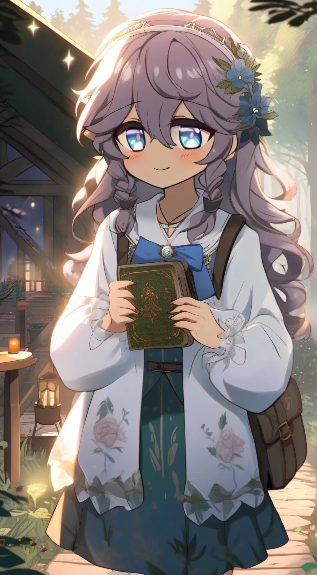 ai character: july background