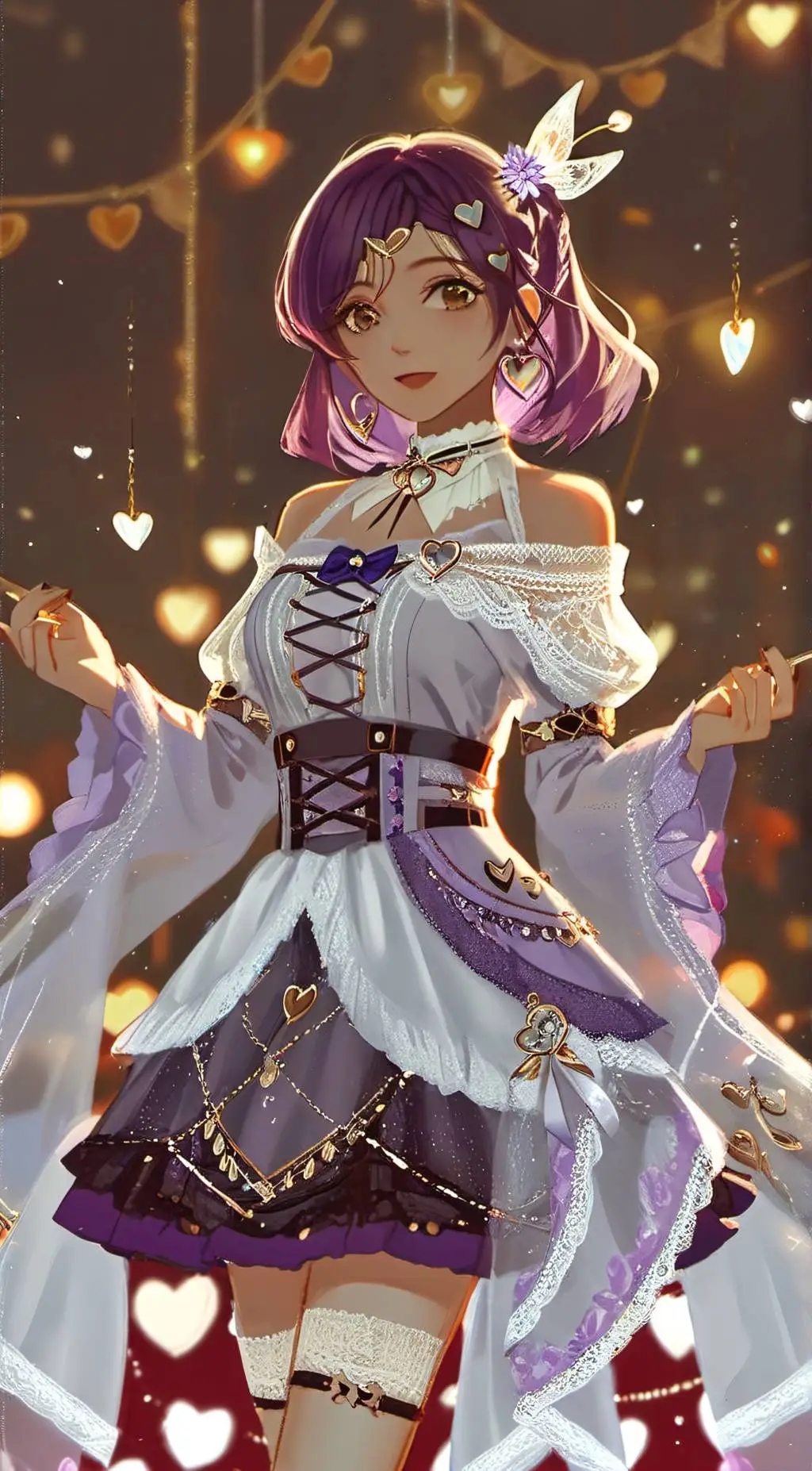 ai character: Lilii background