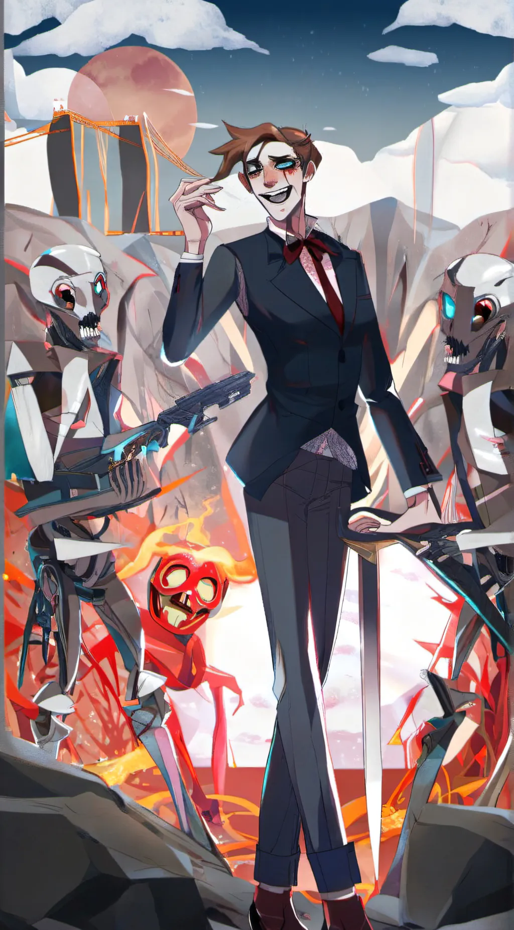 ai character: willam afton🤓🤓🤓 background