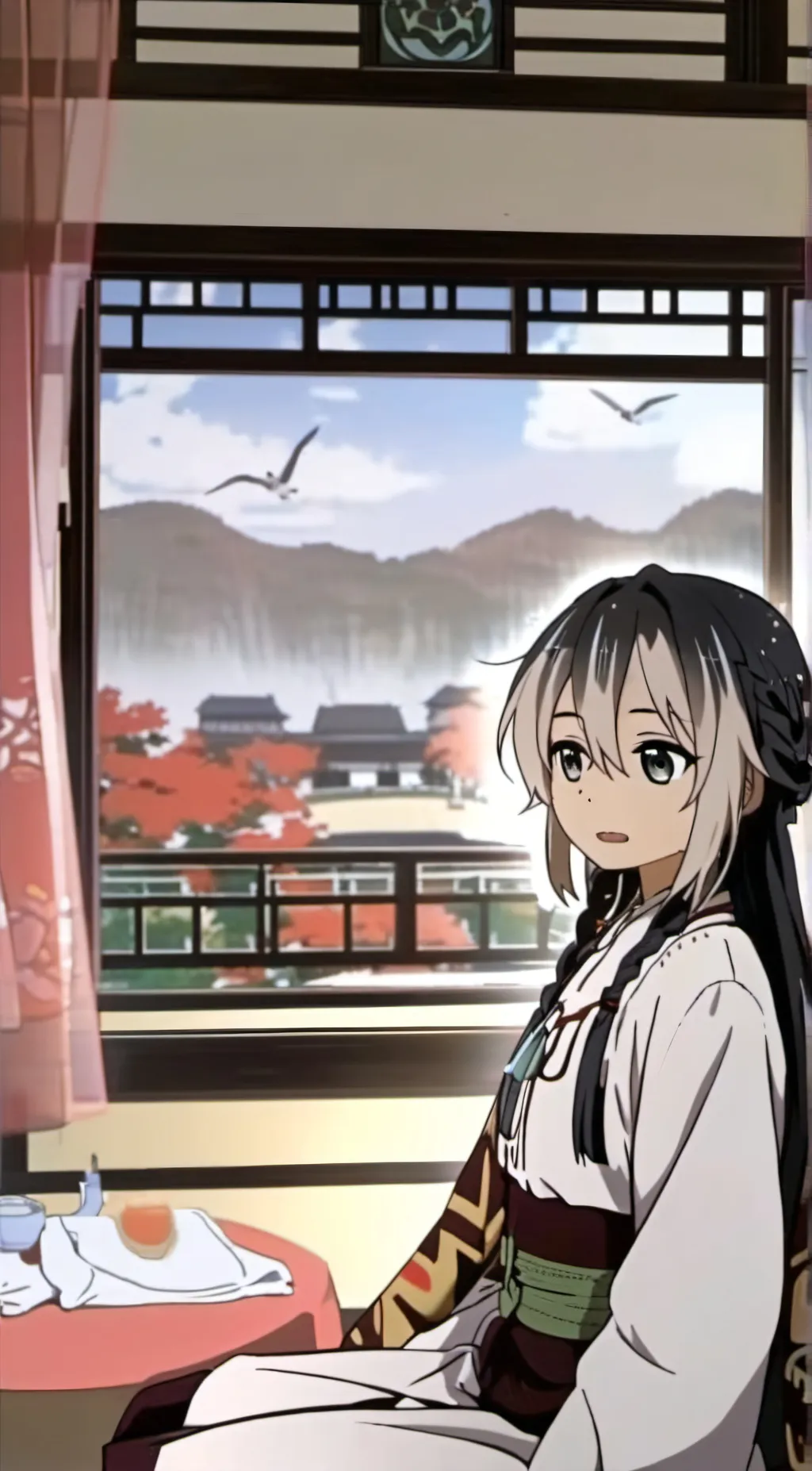 ai character: Haruka background