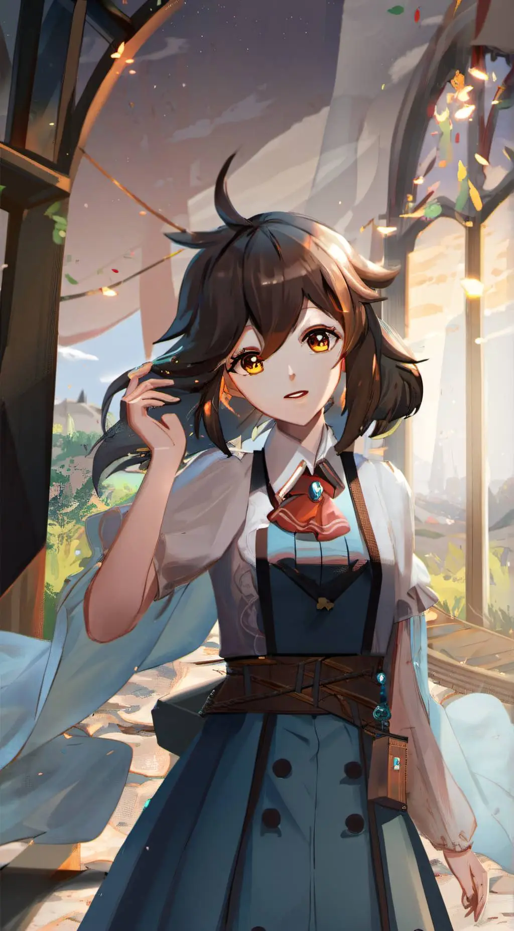 ai character: sophie background