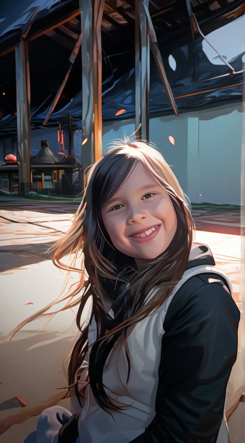 ai character: Stacy’s sis May background