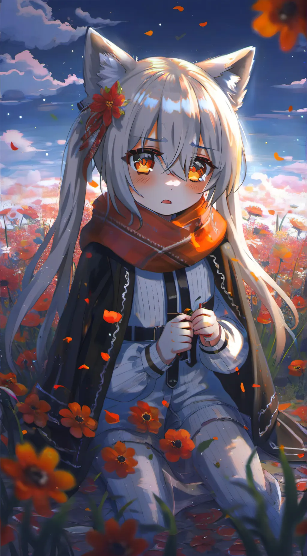 ai character: lily background