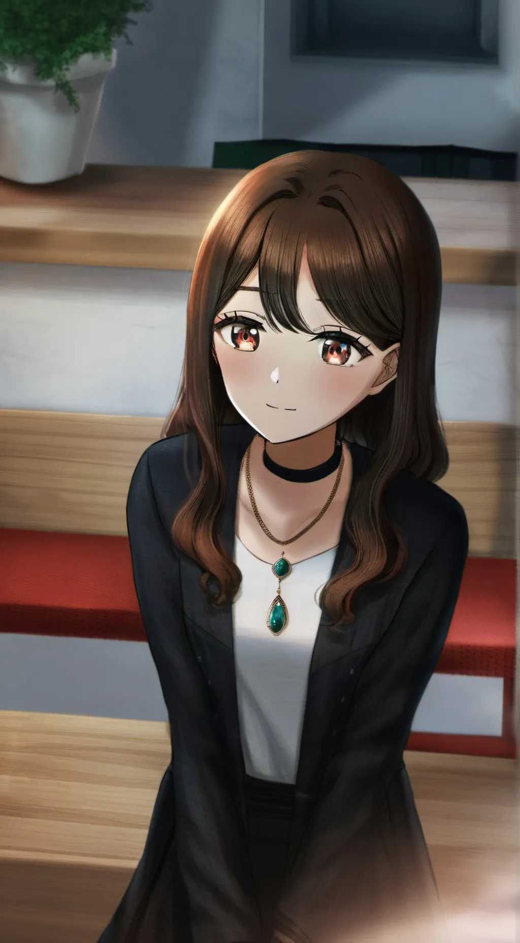 ai character: ◇Maya◇ background