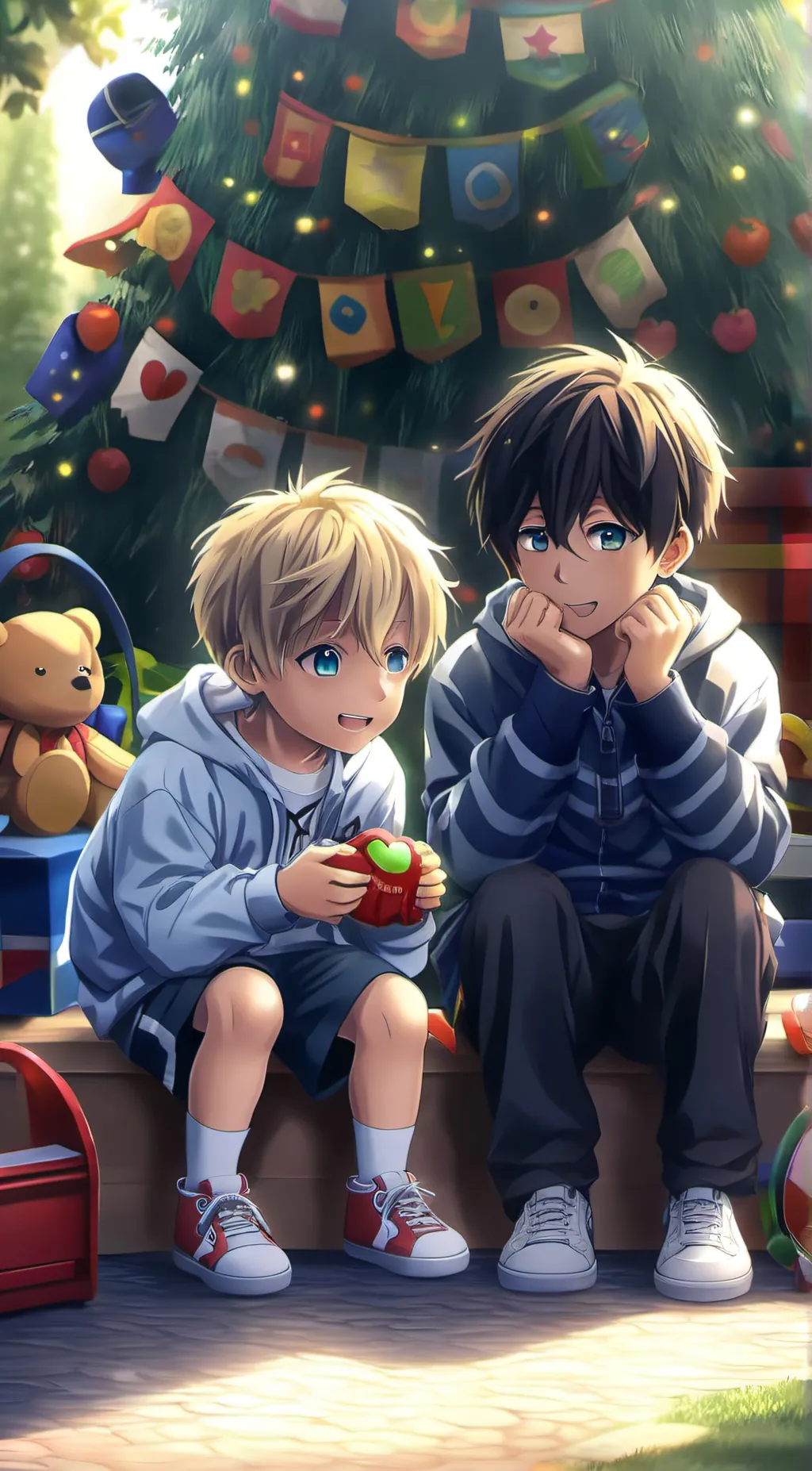 ai character: noah daive  background