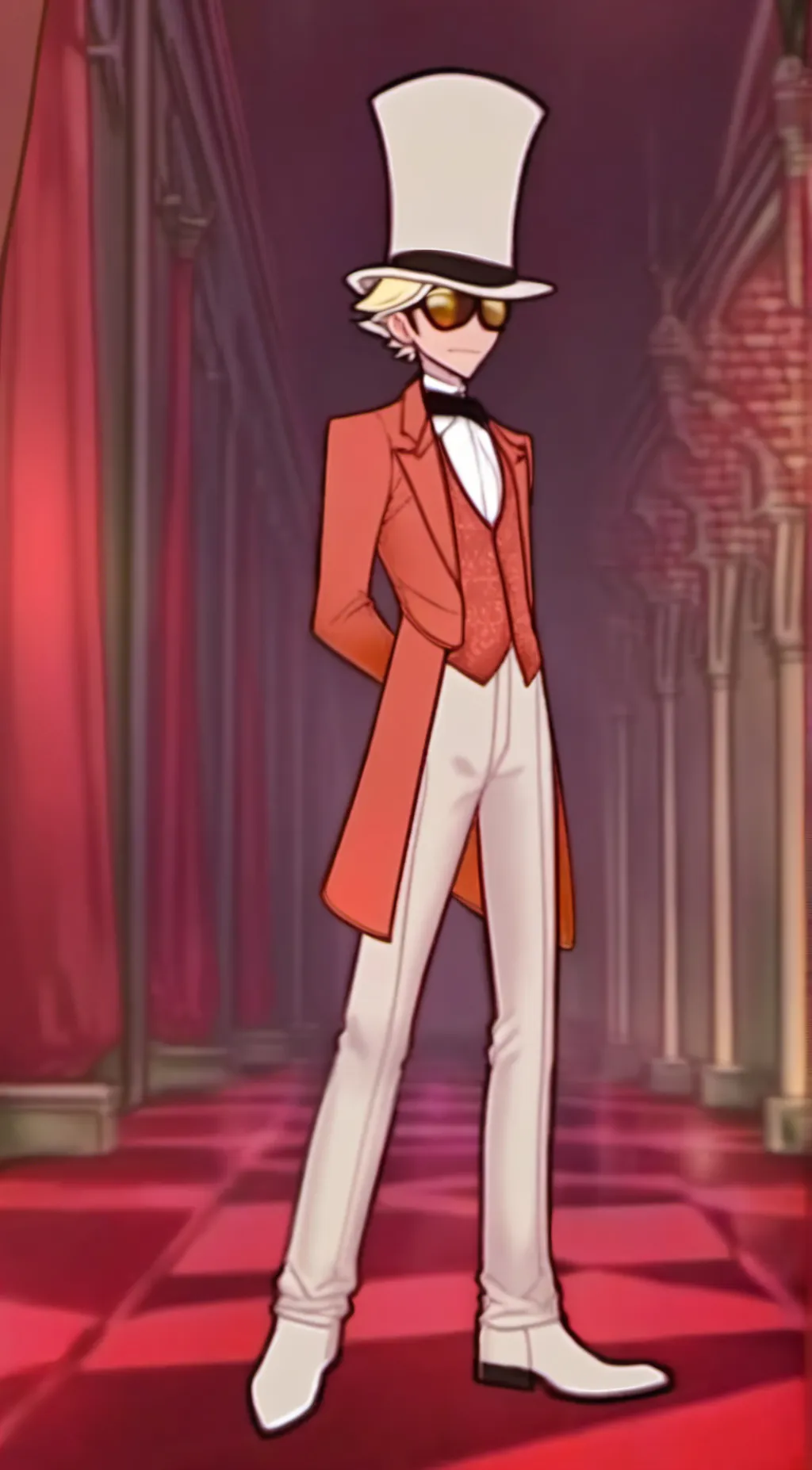 ai character: Lucifer from hh background