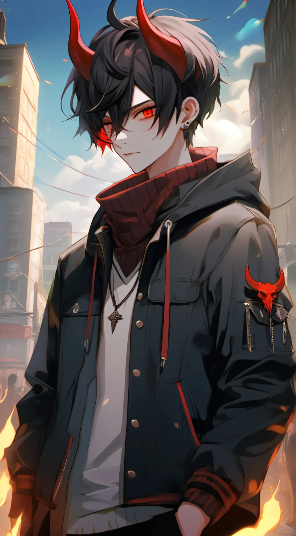 ai character: Xenon  background